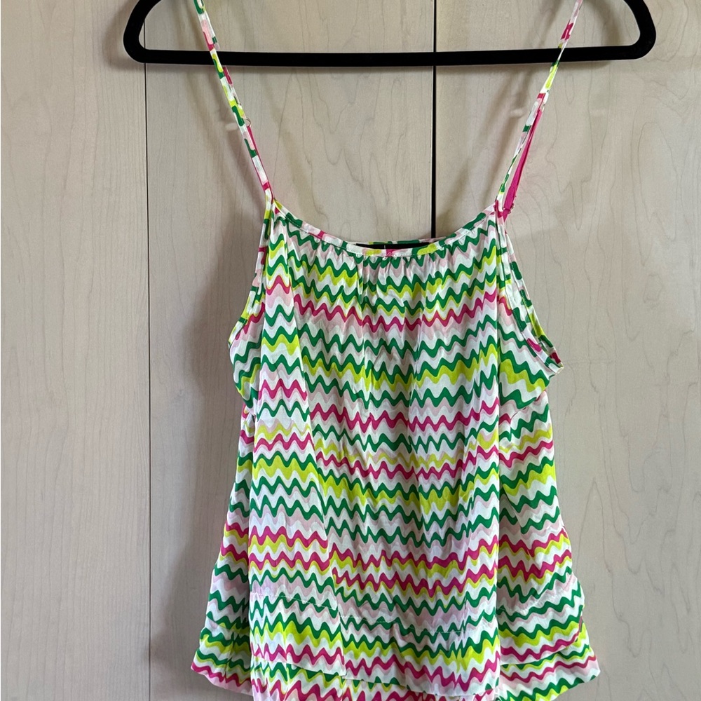 Sanctuary Multicolor Zigzag Strapless Jumpsuit NWT - image 6